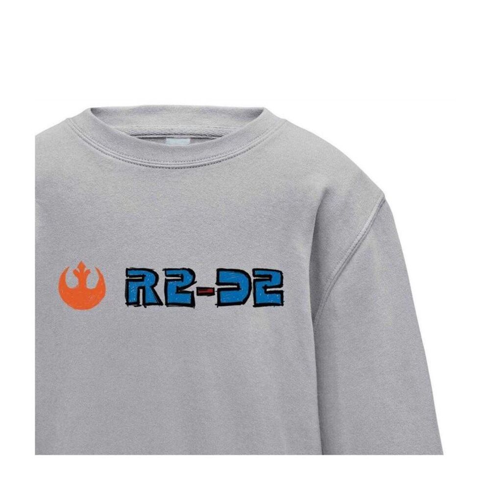 Star Wars Childrens/Kids R2-D2 R2-D2 Sweatshirt / Gray - Picture 3 of 3